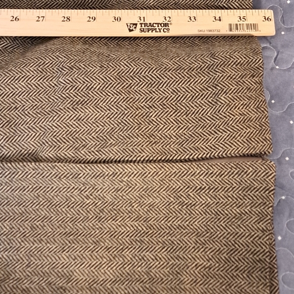 Jillian Jones brown 100% wool trench coat size 8 - Picture 4 of 5